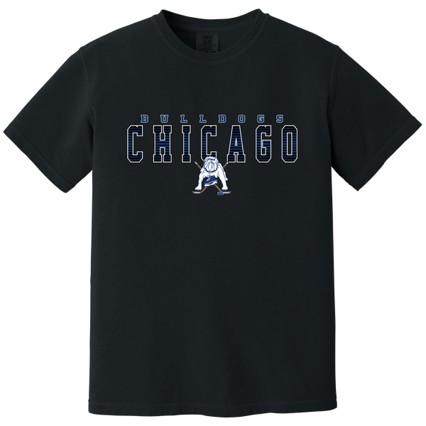 Chicago Bulldogs Heavyweight Ring Spun Tee