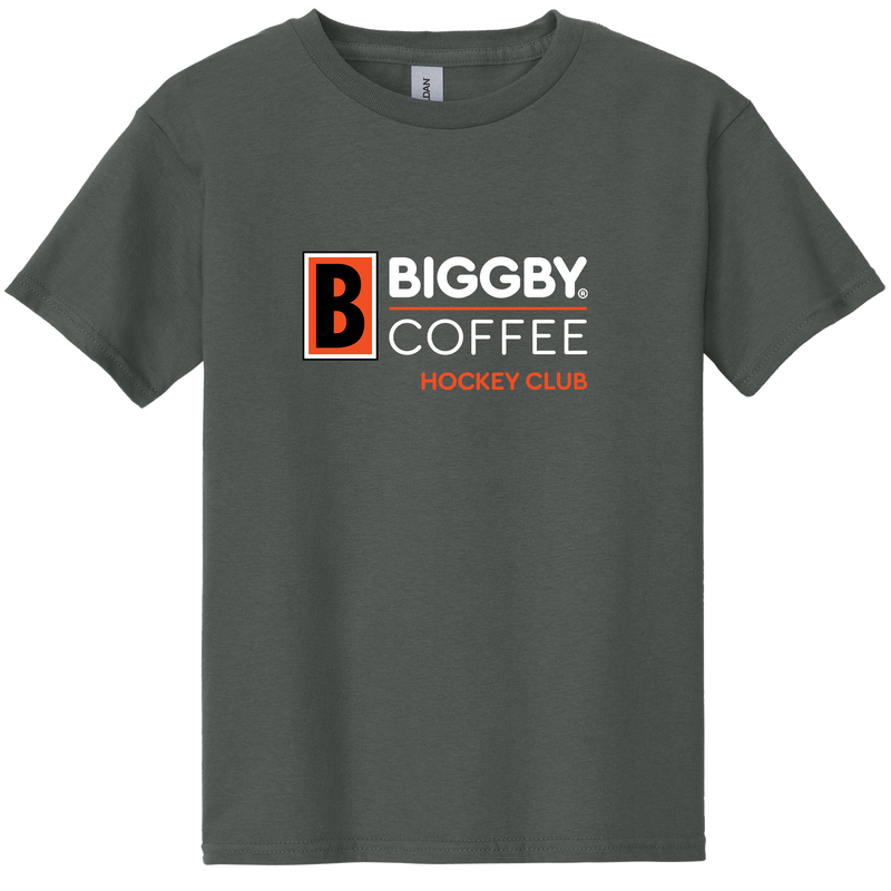 Biggby Hockey Club Youth Heavy Cotton 100% Cotton T-Shirt