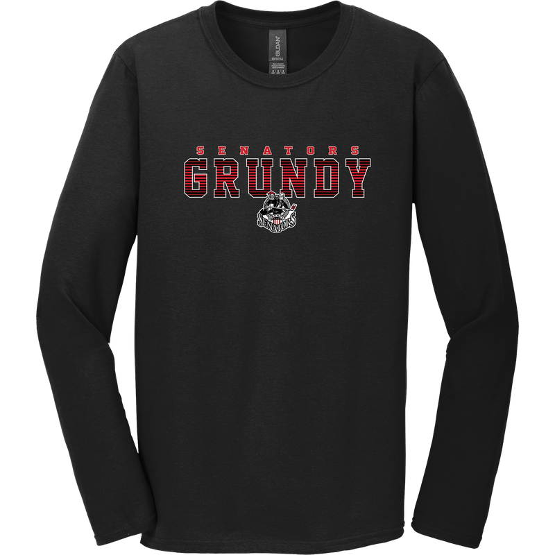 Grundy Senators Softstyle Long Sleeve T-Shirt