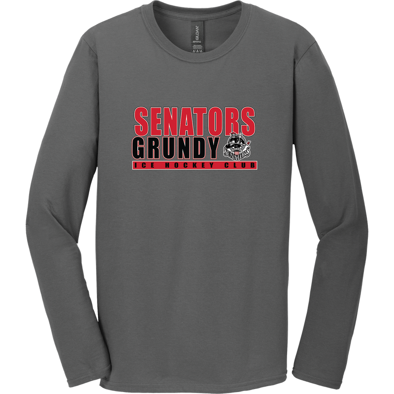 Grundy Senators Softstyle Long Sleeve T-Shirt