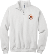 Biggby Bobcats NuBlend 1/4-Zip Cadet Collar Sweatshirt