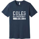 Coles Elementary Unisex Distressed Tee