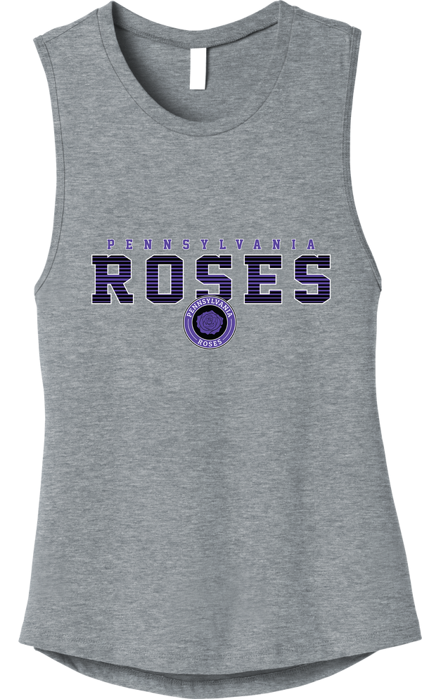 PA Roses Womens Jersey Muscle Tank