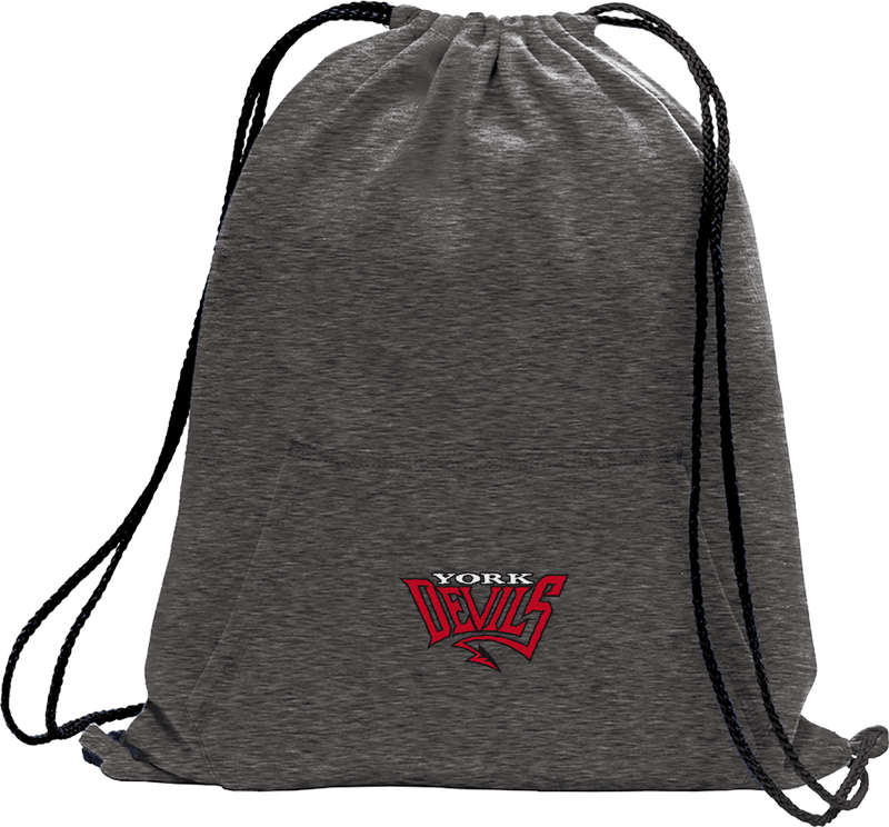 York Devils Core Fleece Sweatshirt Cinch Pack