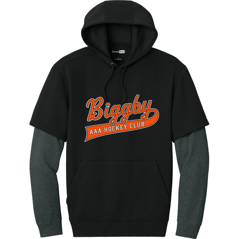 Biggby Coffee AAA Tough Fleece Layered Hoodie