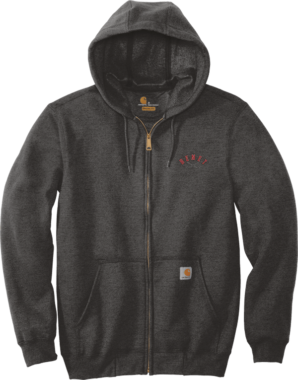 Benet Hockey Carhartt Midweight Hooded Zip-Front Sweatshirt