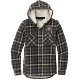 Scary Badgers Eddie Bauer Ladies Woodland Shirt Jac