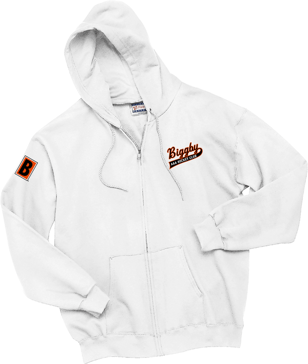 Biggby Coffee AAA Ultimate Cotton - Full-Zip Hooded Sweatshirt