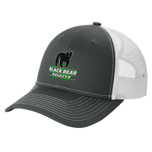 Black Bear Selects Snapback Ponytail Trucker Cap