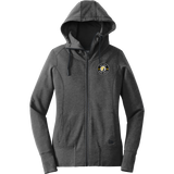 Upland Disc Golf New Era Ladies Tri-Blend Fleece Full-Zip Hoodie