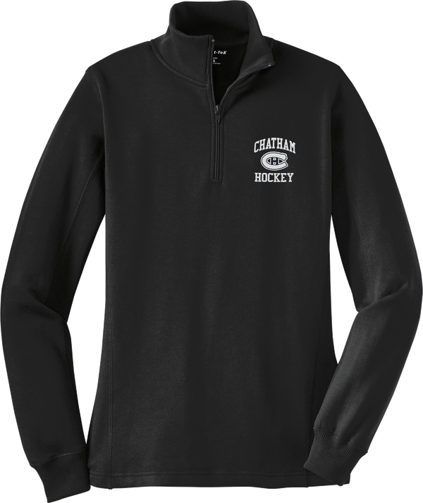 Chatham Hockey Ladies 1/4-Zip Sweatshirt