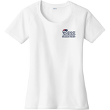 Secaucus Patriots Ladies PosiCharge Tri-Blend Wicking Scoop Neck Raglan Tee