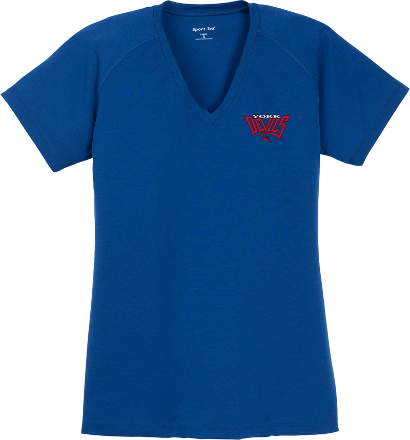 York Devils Ladies Ultimate Performance V-Neck