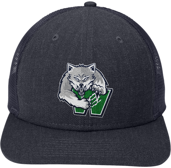 Woodbridge Wolfpack New Era Snapback Low Profile Trucker Cap