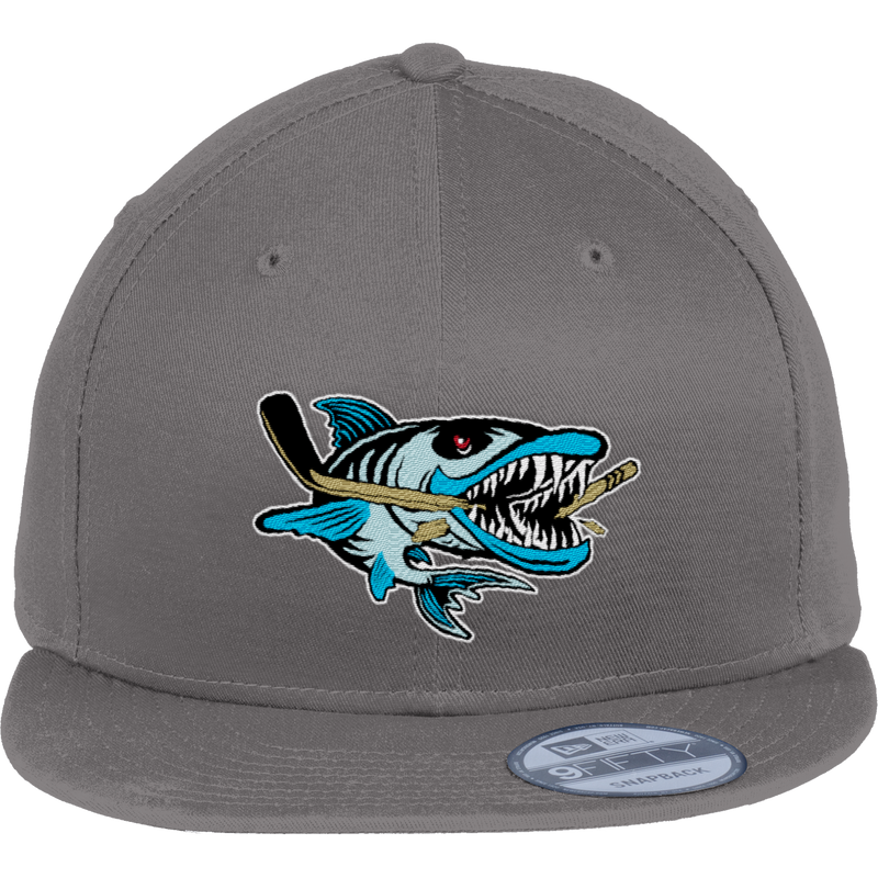 Boca Barracudas New Era Flat Bill Snapback Cap