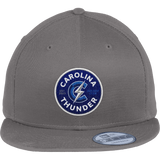 Carolina Thunder New Era Flat Bill Snapback Cap