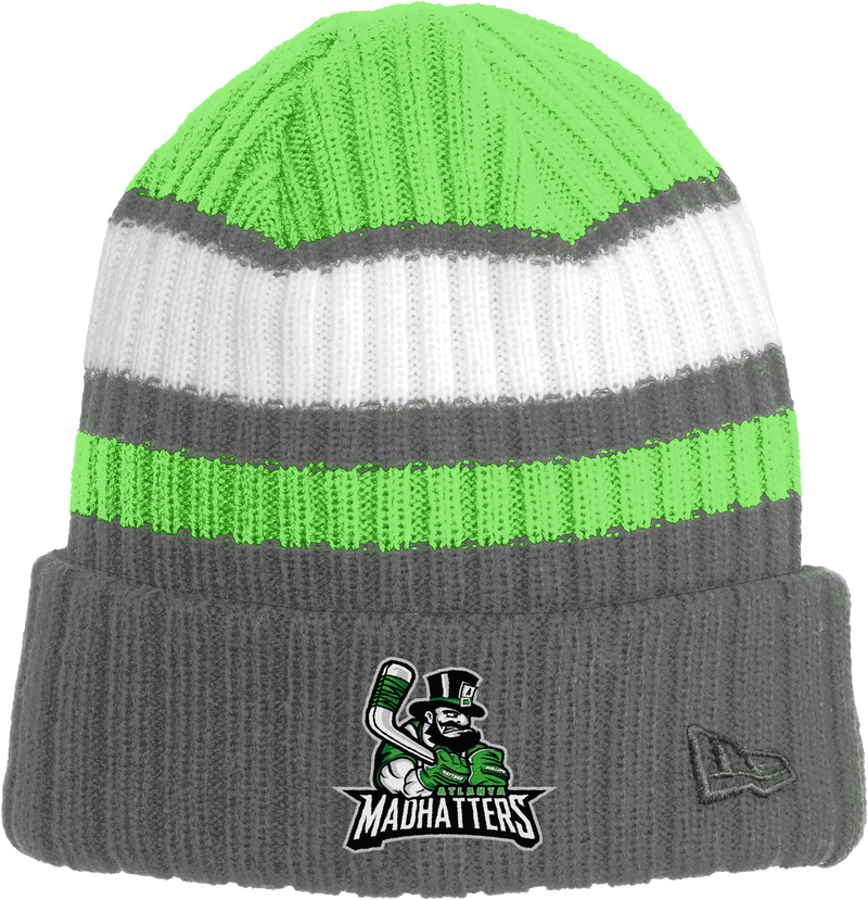 Atlanta Madhatters New Era Ribbed Tailgate Beanie