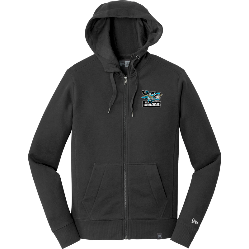 Boca Barracudas New Era French Terry Full-Zip Hoodie