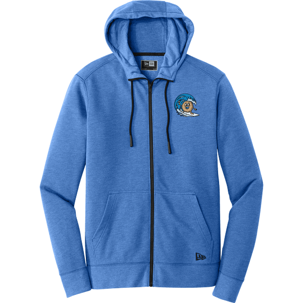 BagelEddi's New Era Tri-Blend Fleece Full-Zip Hoodie