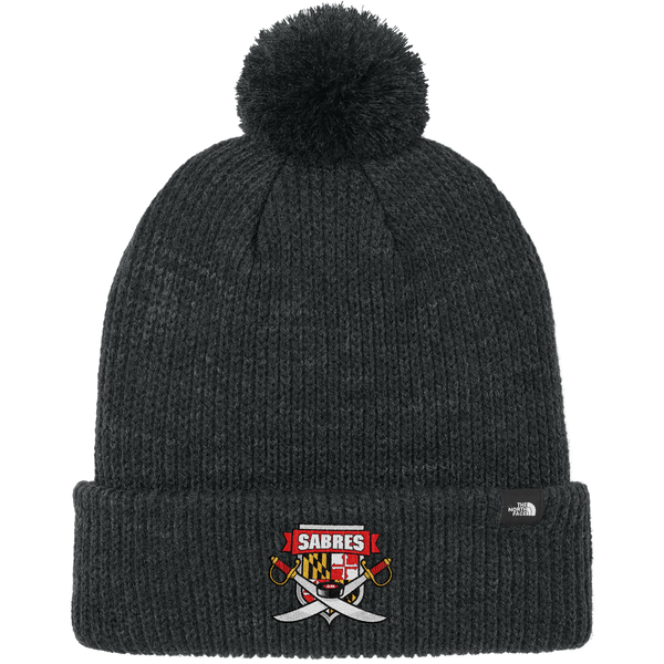 SOMD Sabres The North Face Pom Beanie