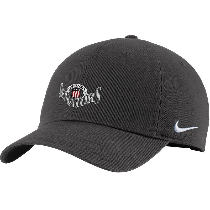 Grundy Senators Nike Heritage Cotton Twill Cap