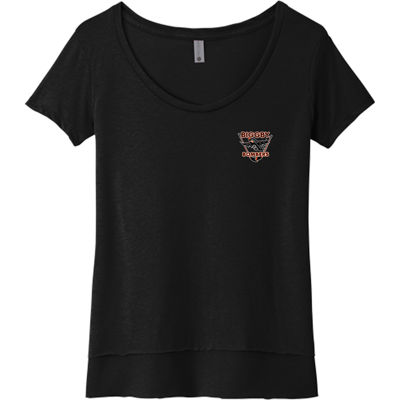 Biggby Bombers Womens Festival Scoop Neck Tee