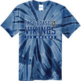 East Coast Vikings (Ladies) Youth Tie-Dye Tee