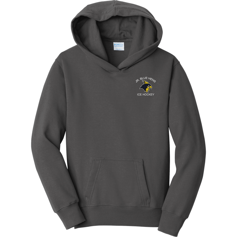 Delaware Jr. Blue Hens Youth Fan Favorite Fleece Pullover Hooded Sweatshirt