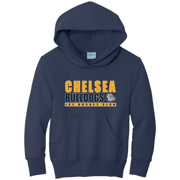 Chelsea Bulldogs Youth Core Fleece Pullover Hooded Sweatshirt