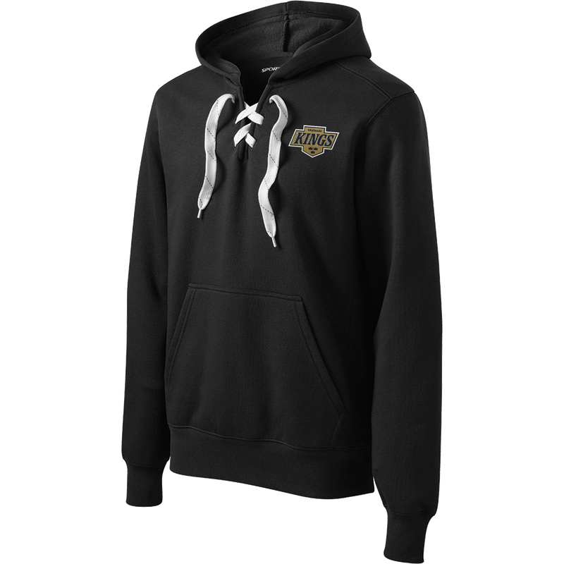 Skylands Kings Lace Up Pullover Hooded Sweatshirt