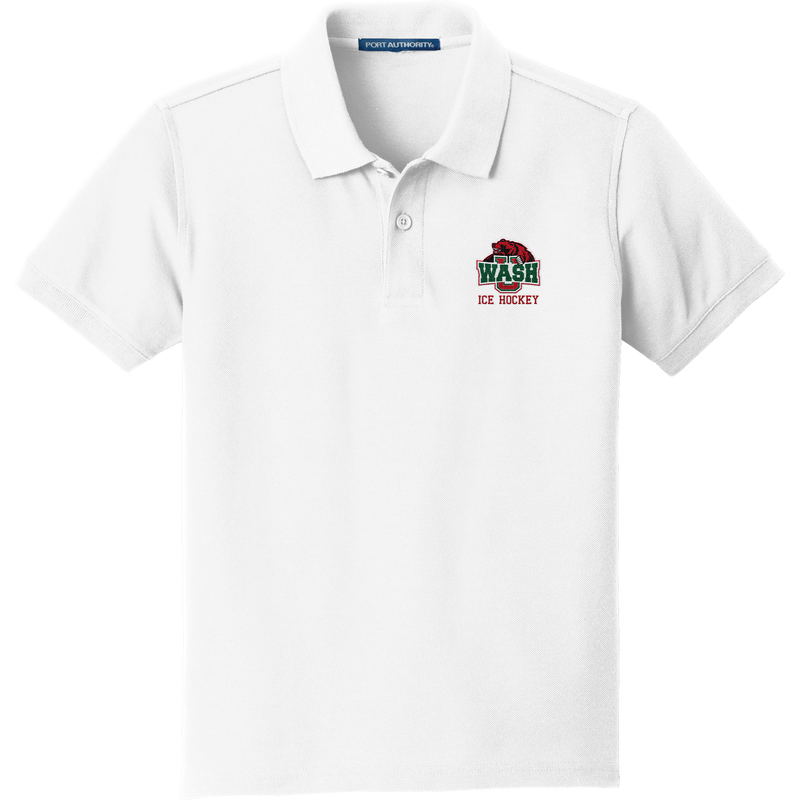 Wash U Youth Core Classic Pique Polo