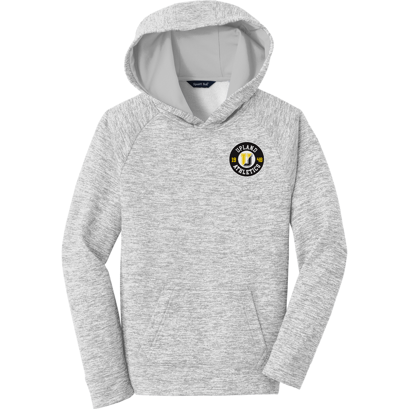 Upland Athletics Youth PosiCharge Electric Heather Fleece Hooded Pullover