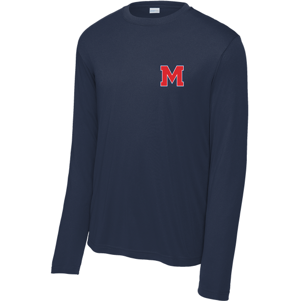 Mount St. Charles Youth Long Sleeve PosiCharge Competitor Tee