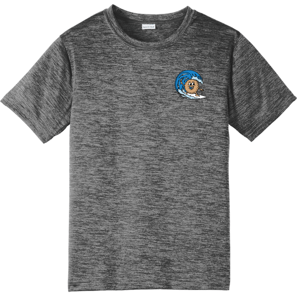 BagelEddi's Youth PosiCharge Electric Heather Tee