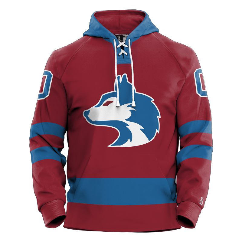 Pittsburgh Huskies Youth Sublimated Retro Hoodie